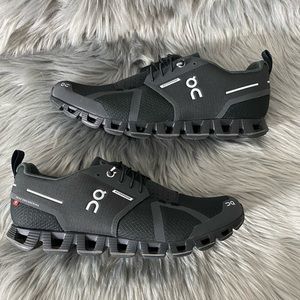 On cloud Mens Cloud Waterproof Running Sneakers Black 9